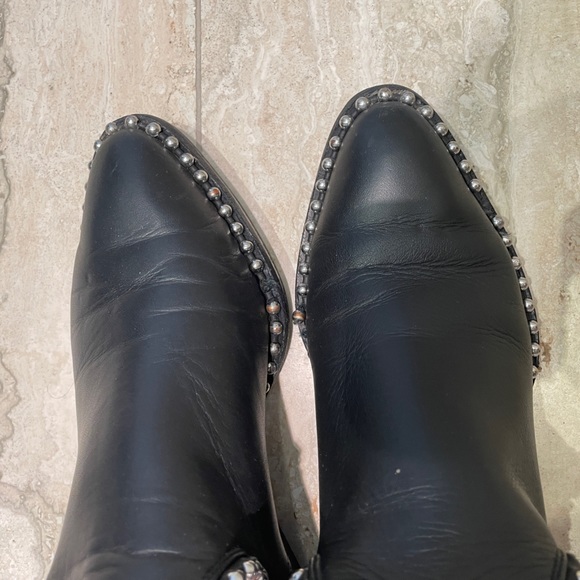 Alexander wang boots studs leather ankle boots - Picture 4 of 8